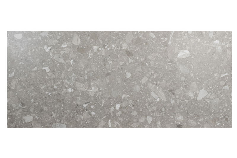 Goa tafelframe Antracite met tafelblad Ceramic Terrazzo 220 x 95 cm - 4SO