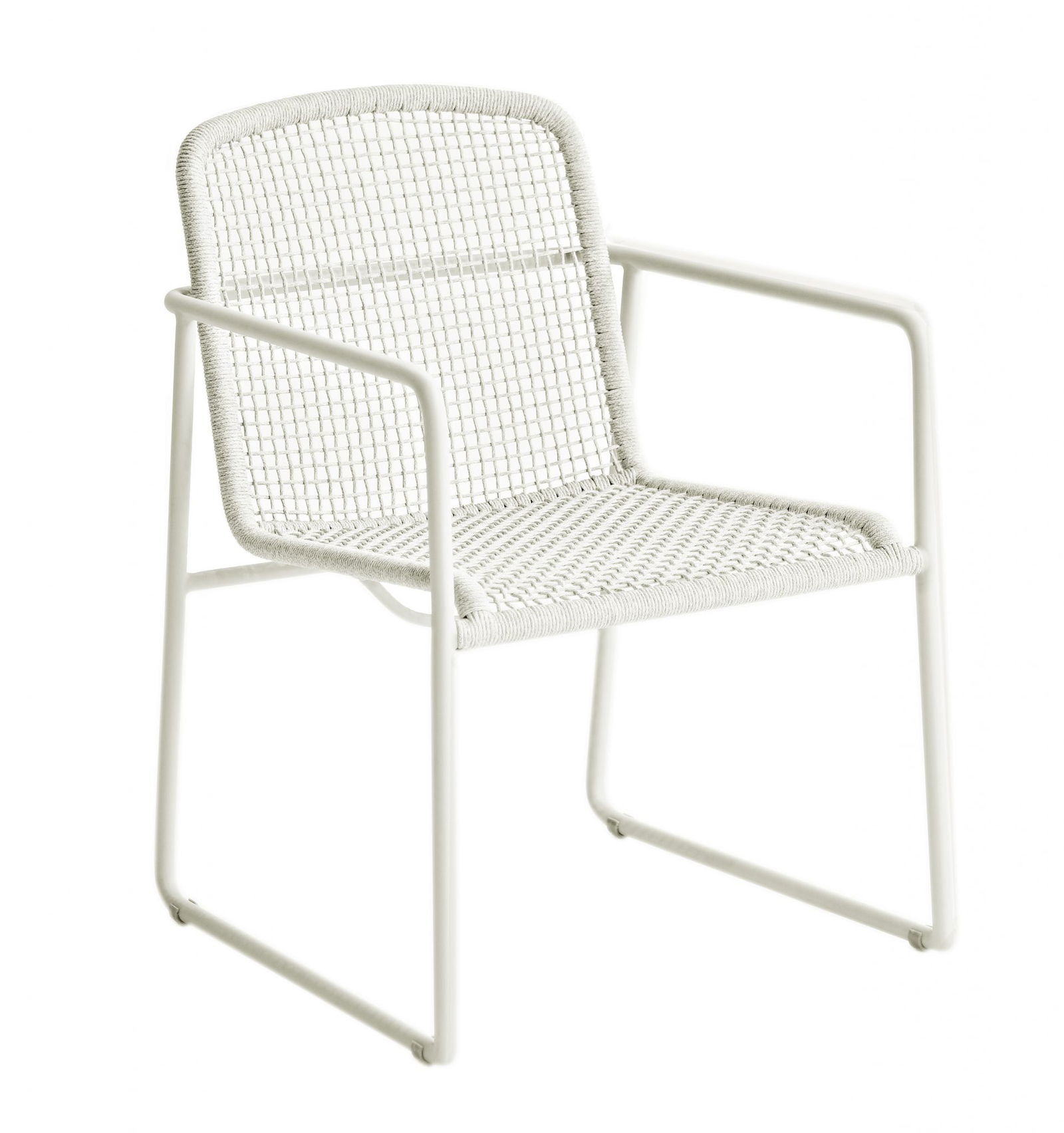Yoi Mira stoel wit/taupe - 
