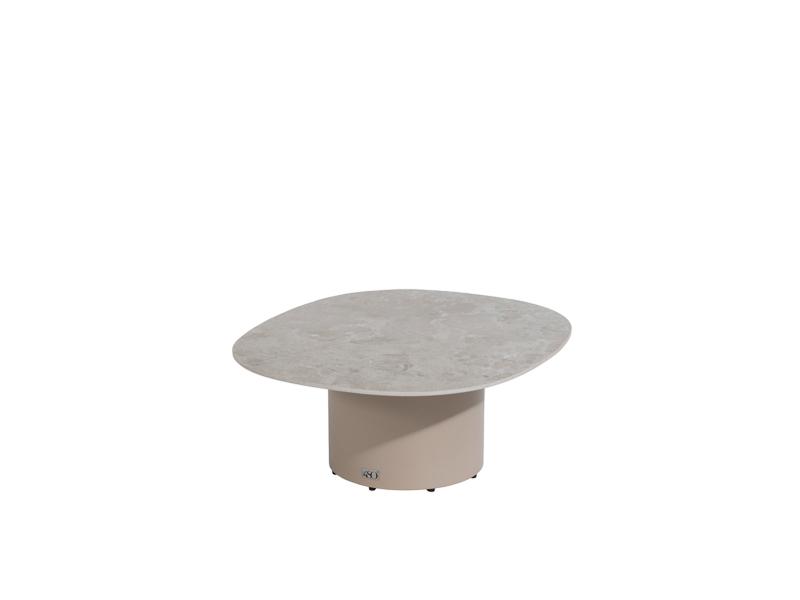 4so Sofie coffee tafel latte keramiek 70 x 80 cm  - 