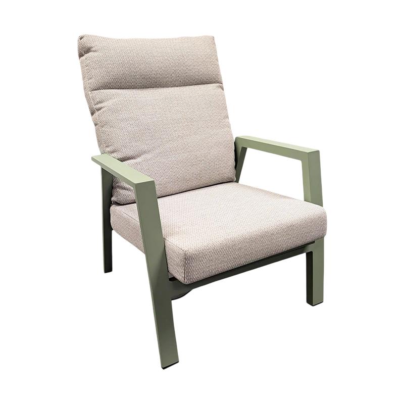 Buitengewoon de boet Scanno Lounge tuinstoel Groen