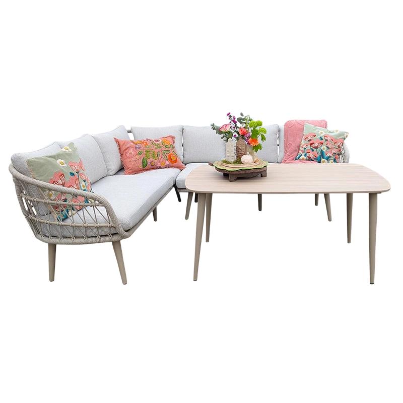 Buitengewoon de boet San Cataldo Lounge- diningset  - 
