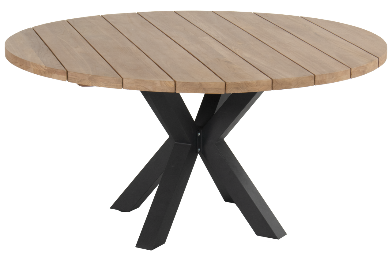 Stephanie Table R.150 cm Tafel Zwart Hartman