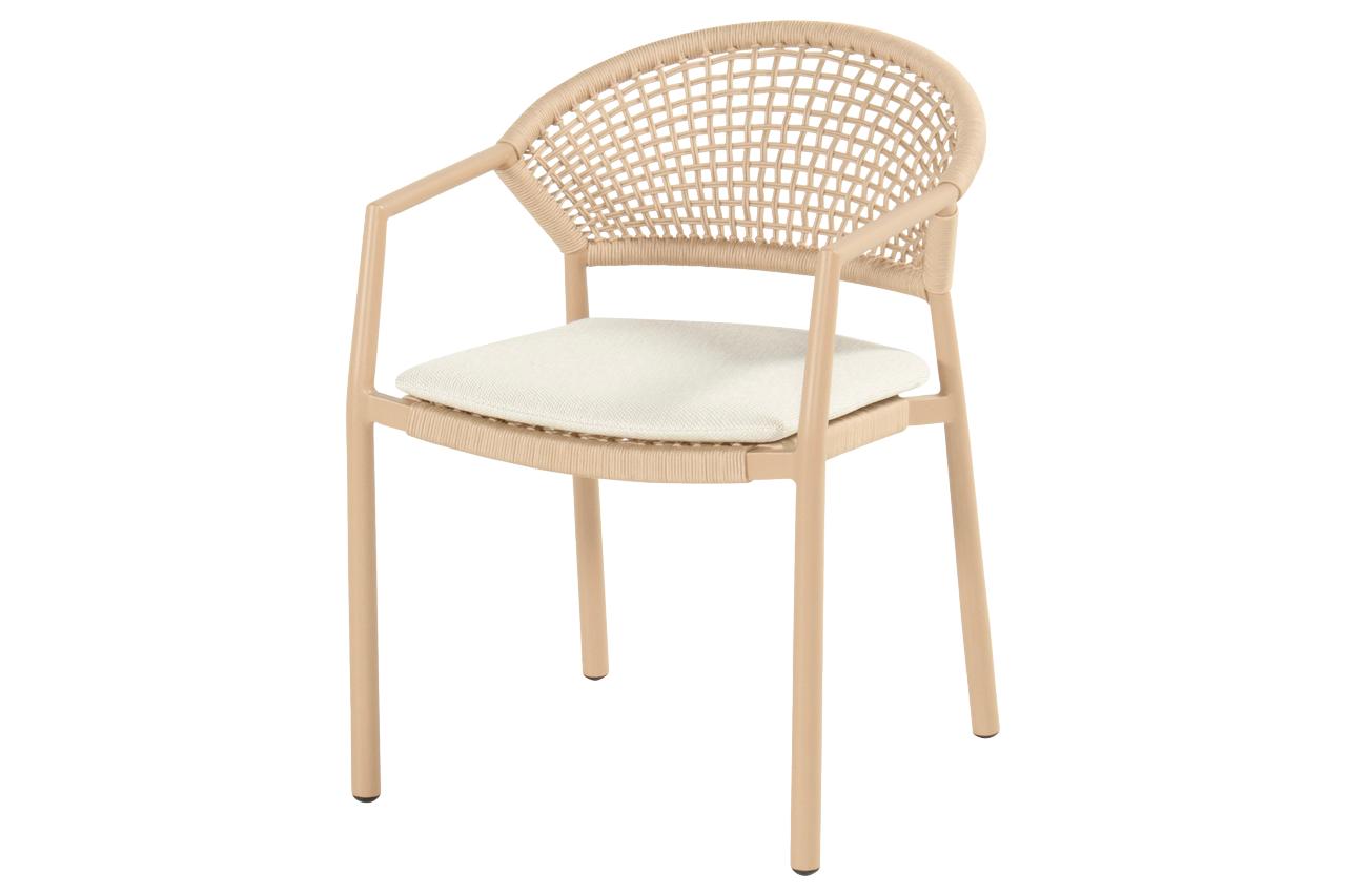 Hartman Taragona Dining Tuinstoel Cappuccino