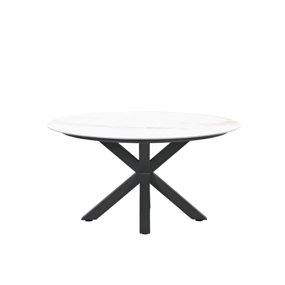 Garden impressions Lowland Tuintafel Venice White dia. 150 cm - 