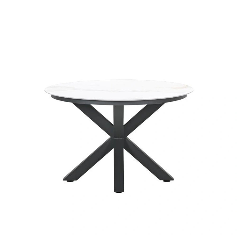 Garden impressions Lowland Tuintafel Venice White dia. 120 cm - 