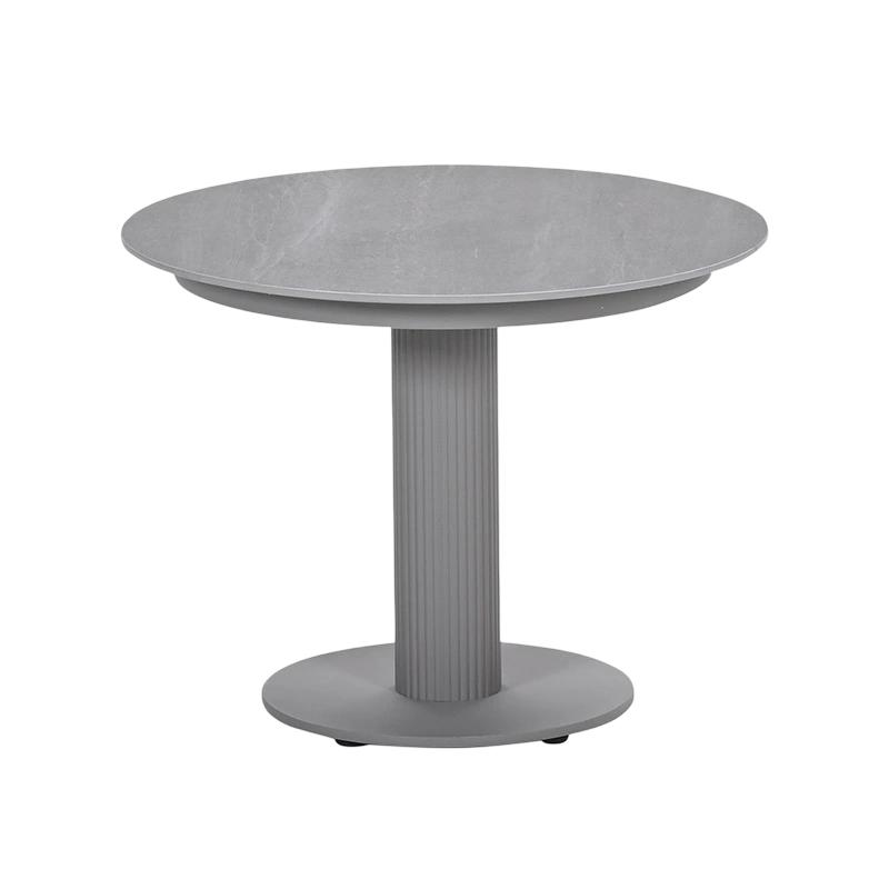 Garden impressions Nice Bijzettafel Taupe/Napoli Sand dia60 cm  - 
