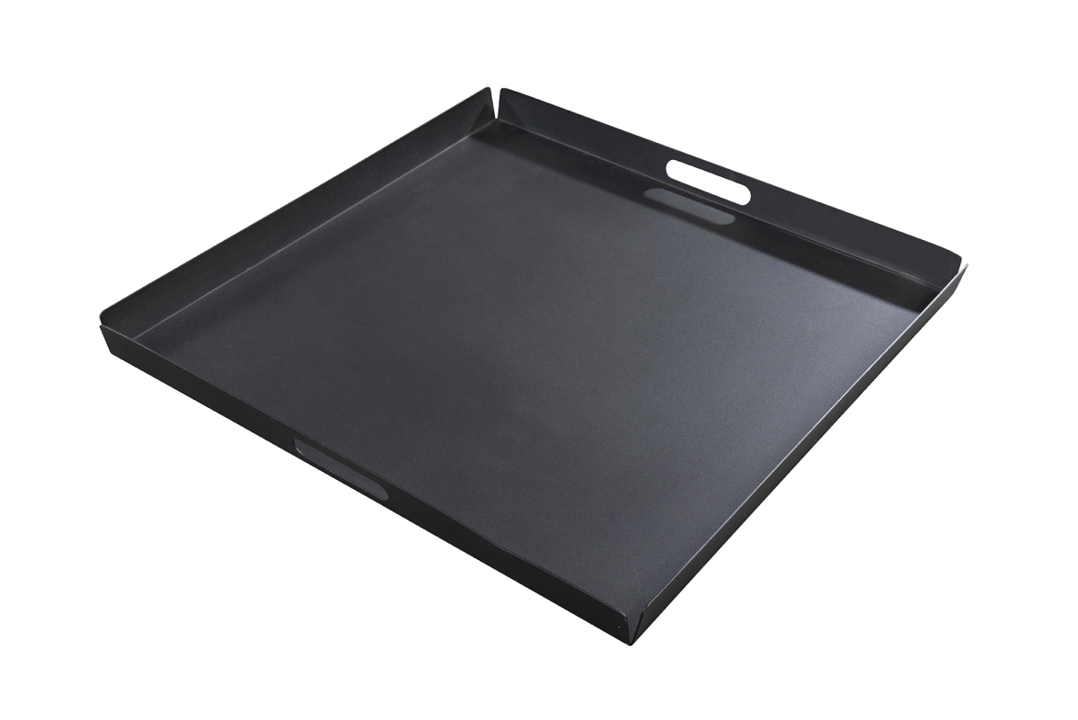 Hokan tray 70x70 cm aluminium black - Yoi