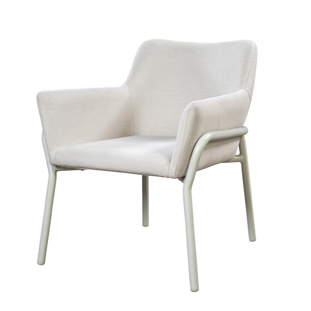 Take lounge chair aluminium salix/wheat AW - Yoi