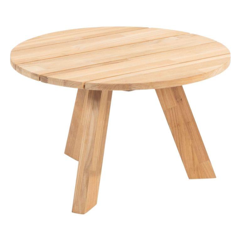 Cosmic salontafel teak 65 cm dia. H40 cm 4SO - 4so