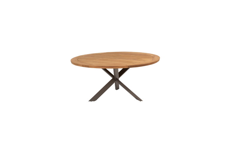 4so Taste Prado dining tafel teak terre dia. 160 cm - 