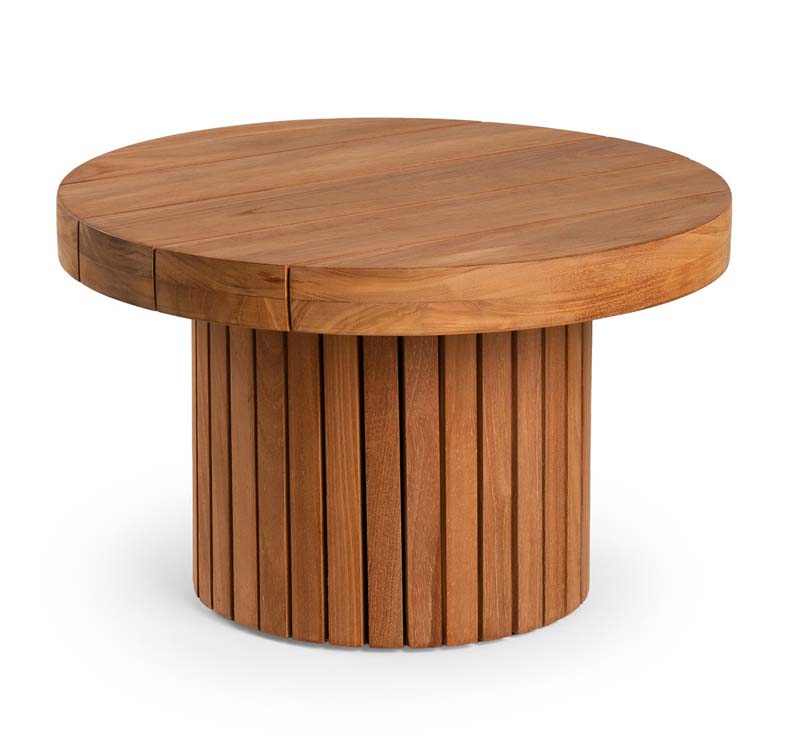 Tierra outdoor Marapa coffee tafel teak dia 50 cm  - 