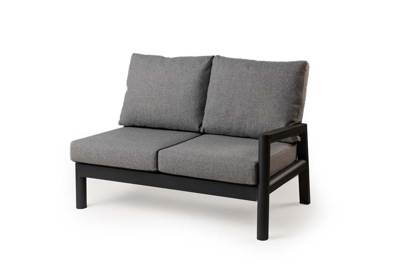 Tierra outdoor Sevilla 2-zits lounge bank links charcoal  - 