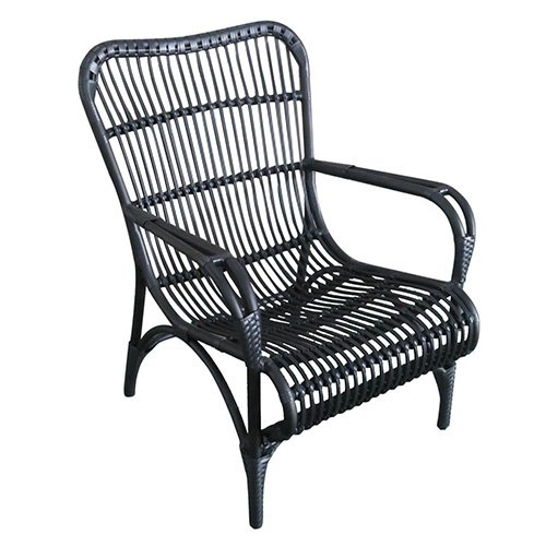 Tahiti lounge tuinstoel black - Buitengewoon de Boet