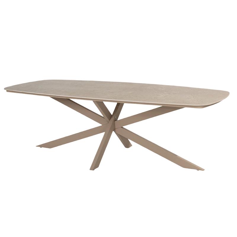 4so Prado Barrel Diningtafel Latte 240 cm  - 