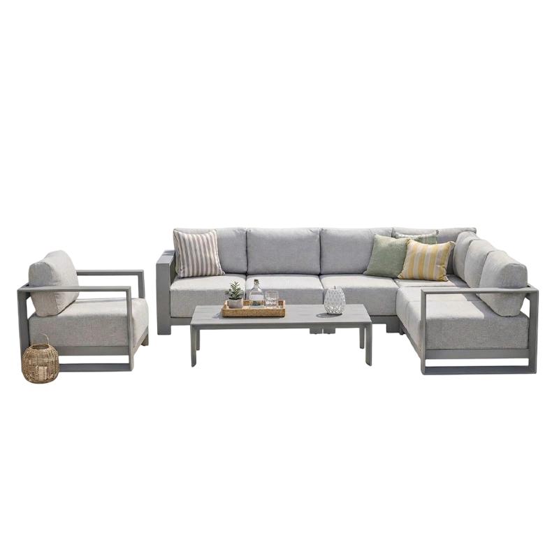 Garden impressions Levanto Hoek Loungeset Taupe  - 