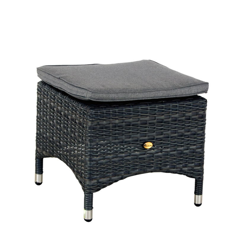 Hocker Kingston Midnight Grey Oosterik Home