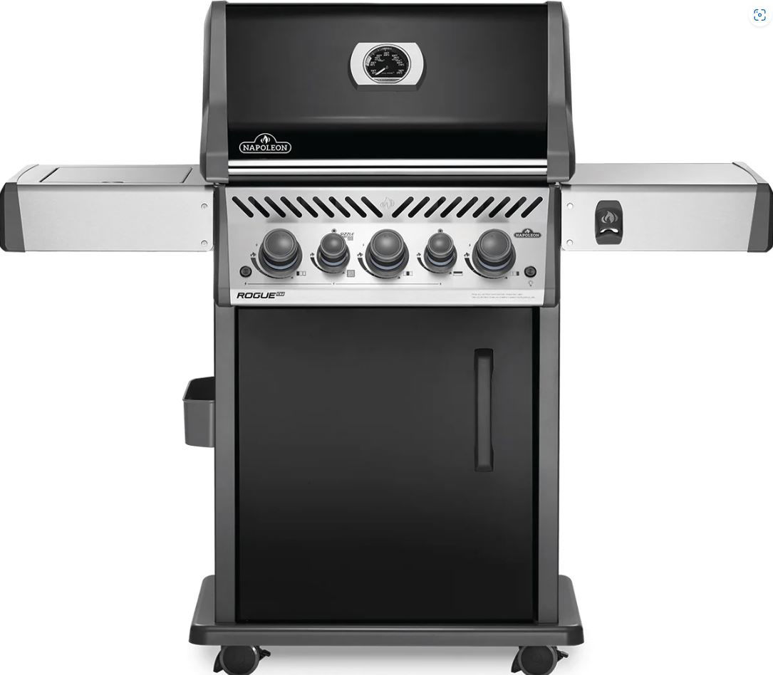 Rogue SE 425 met gietijzeren roosters zwart incl. draaispit Napoleon Grills