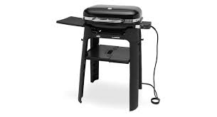 Lumin black with stand, elektrisch Weber