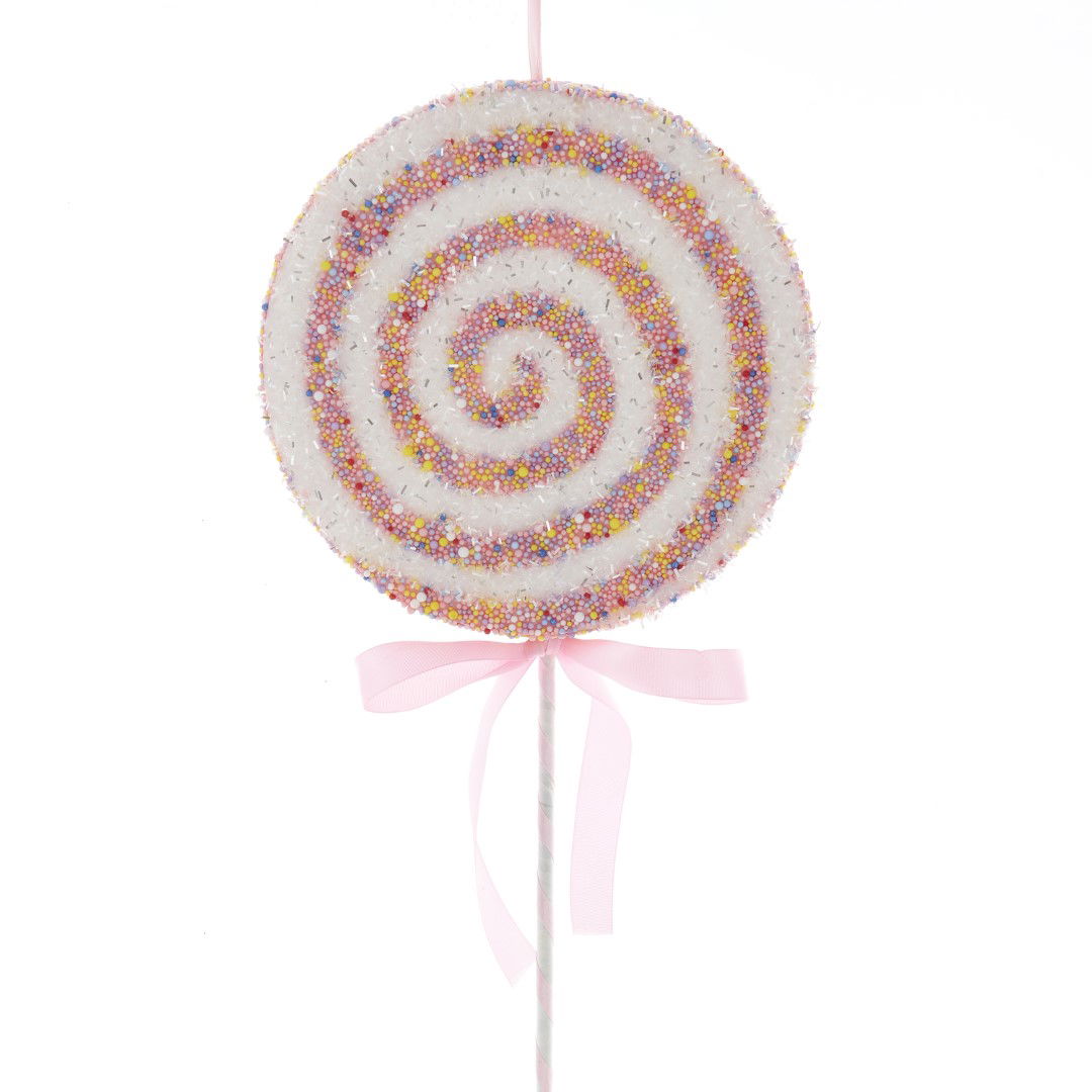 21 inch Styrofoam Lollipop Pick 5x5x10 cm kerstornament - Kurt S. Adler