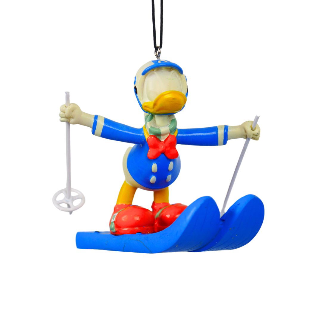 3D Ornament Donald Ski 8,5x9x8 cm kerstornament - Disney