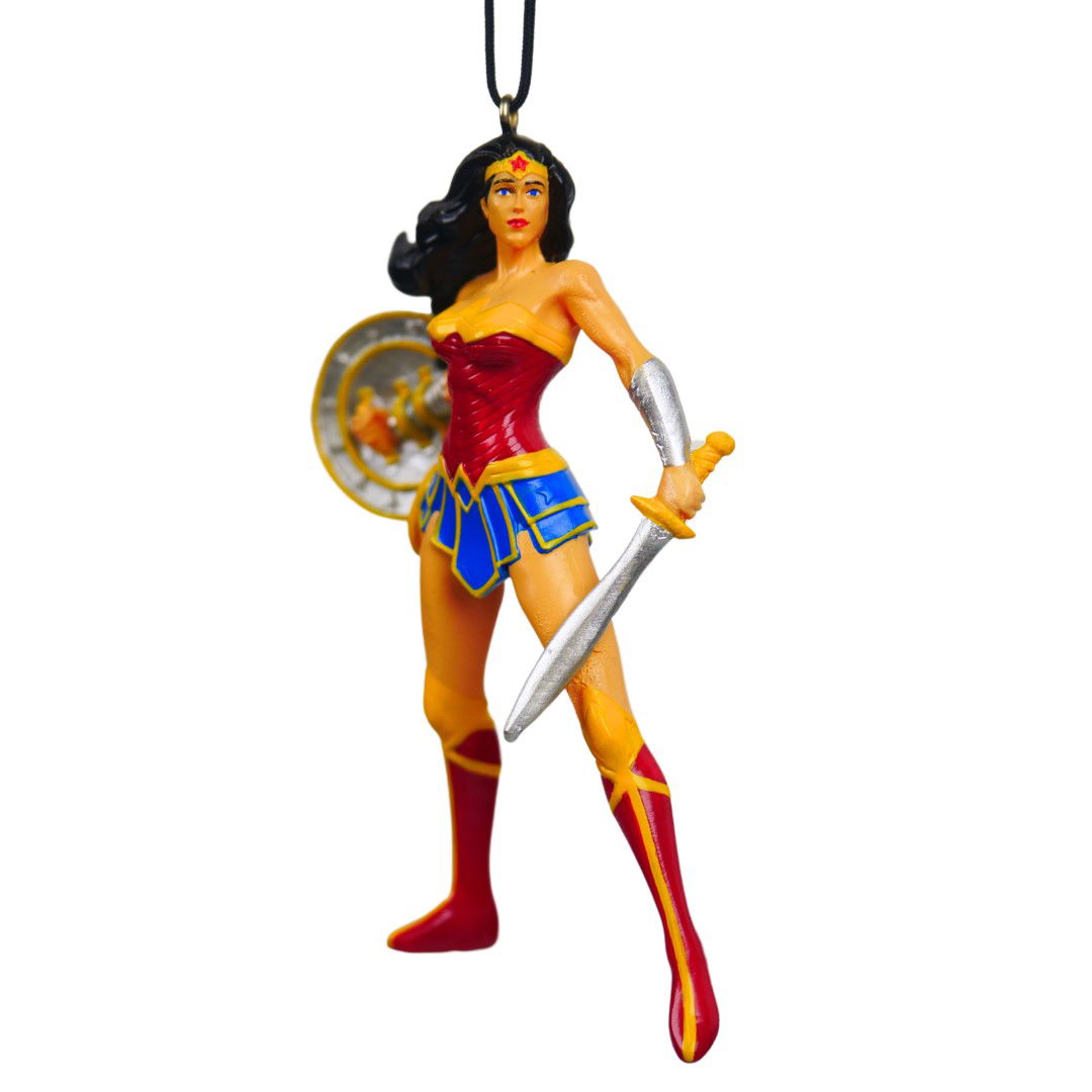 3D Ornament Wonderwoman 6x4x10 cm kerstornament - Warner Bros