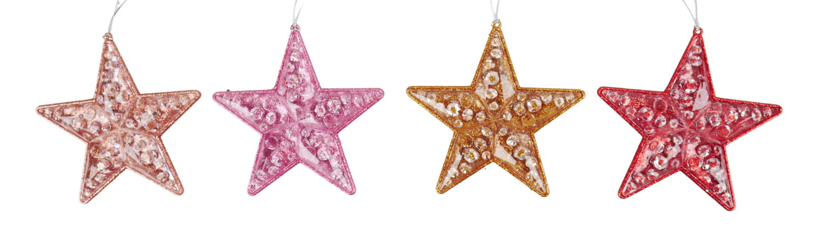 4.5 inch Star Orna X 4. 5x5x10 cm kerstornament - Kurt S. Adler