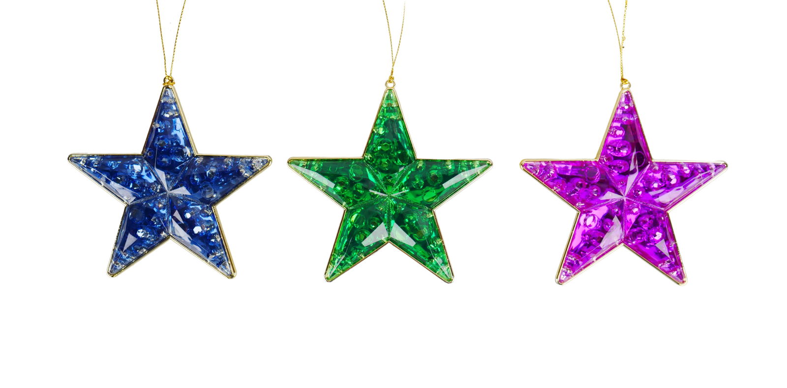 4.65 inch Star Orna X 3. 5x5x10 cm kerstornament - Kurt S. Adler