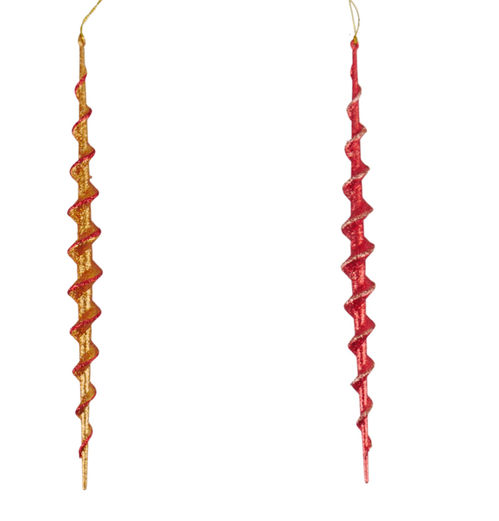 Icicle Orna X 2. II 5x5x10 cm kerstornament - Kurt S. Adler