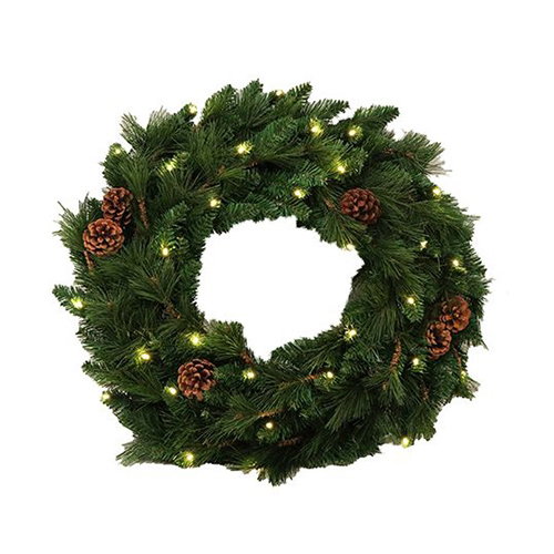 Northern kunstkerstkrans led dia. 75 cm kerstversiering kerstboom Holiday Tree - Holiday tree