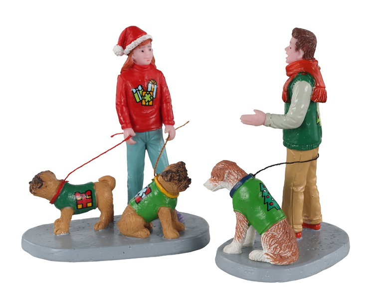 Festive friends set of 2 kerstfiguur LEMAX - Lemax