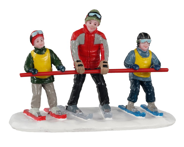 Bunny slope beginners kerstfiguur LEMAX - Lemax