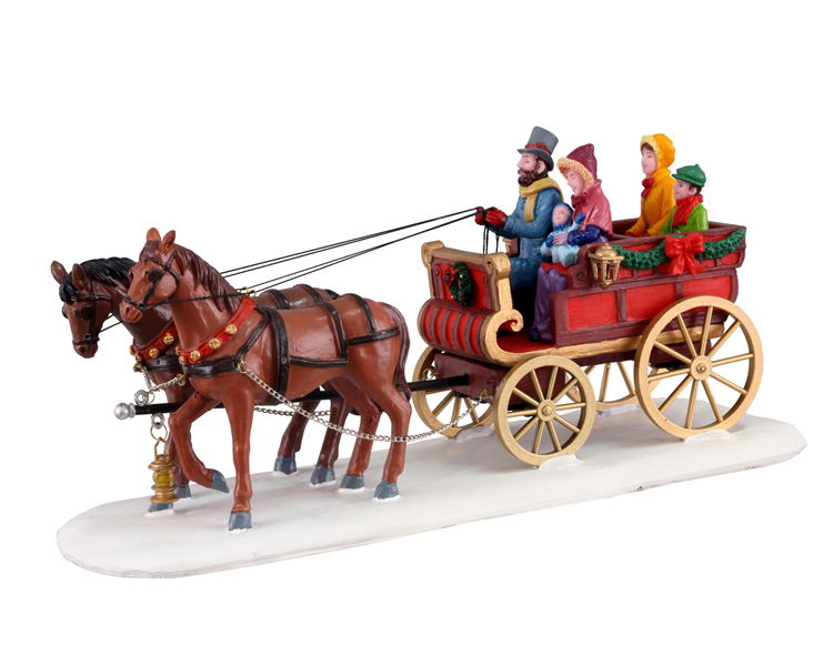 Lemax Carriage cheer - 