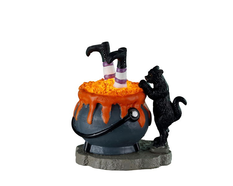 LEMAX Witchy Cauldron B/O (4.5V) Kerst - 