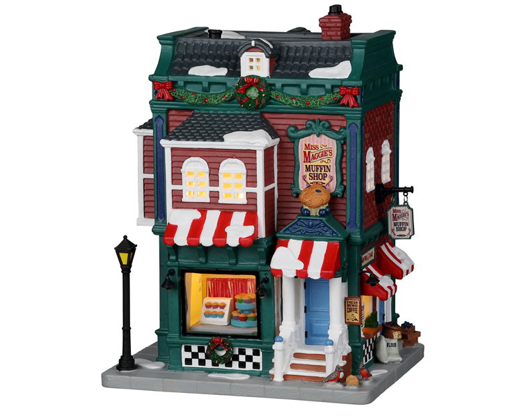 Miss Maggie'S Muffin Shop batteriebetrieben Led Christmas