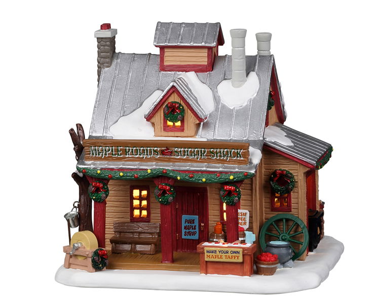 Maple Roads Sugar Shack B/O Led Kerst - LEMAX