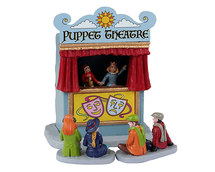 Lemax Puppet Theatre Set Of 3 - 