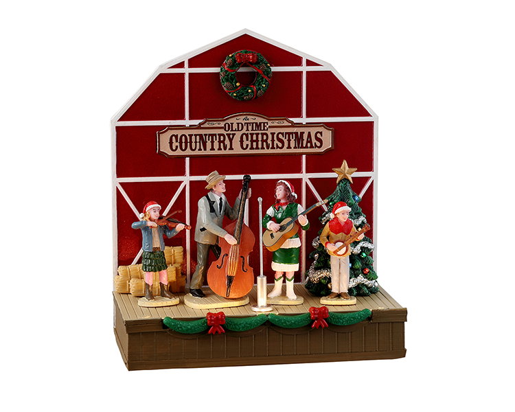 Lemax A Country Christmas B/O (4.5V) Kersthuisje  - 