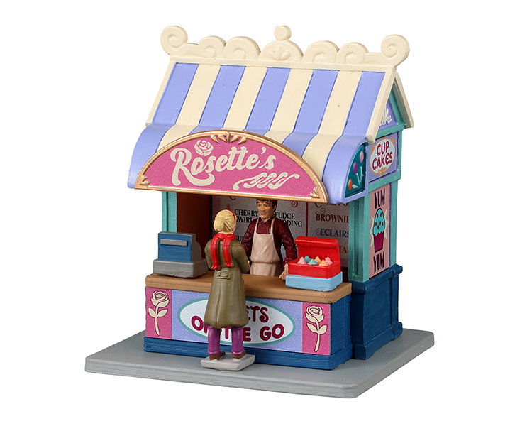 Rosette'S Dessert Bar B/O (3V) Kersthuisje LEMAX - Lemax