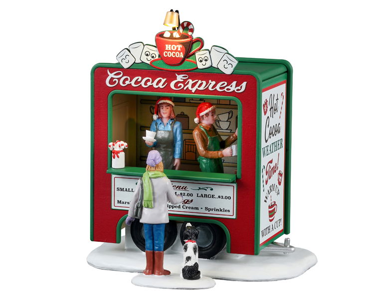 Lemax - Cocoa Express - Set van 2