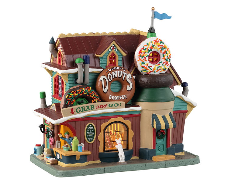 Danny's Donuts und Kaffee Weihnachtsfiguren
