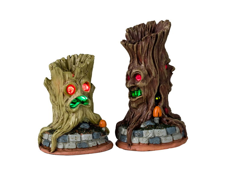 Spooky Town - Spooky Tree Trunks - Set van 2
