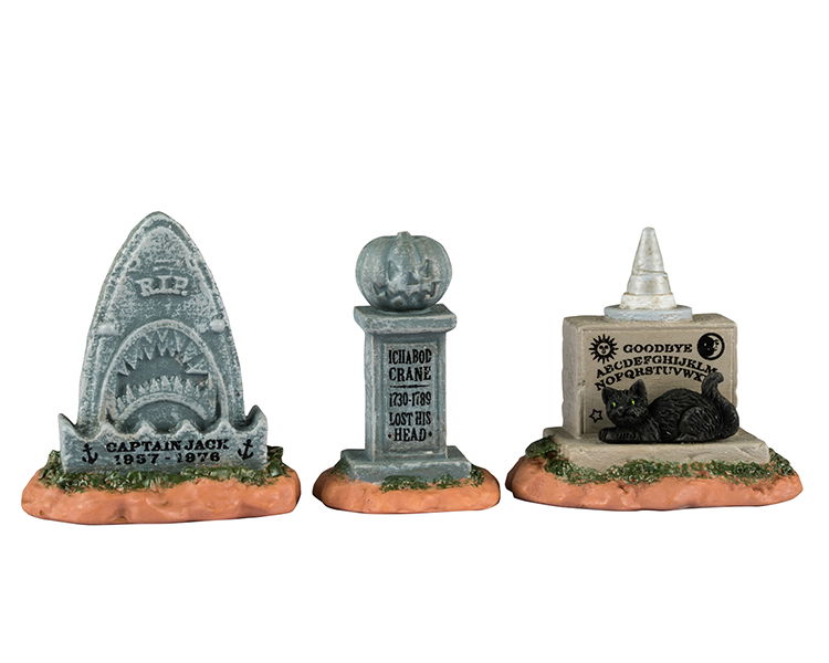Spooky Town - Horrid Headstones - Set van 3