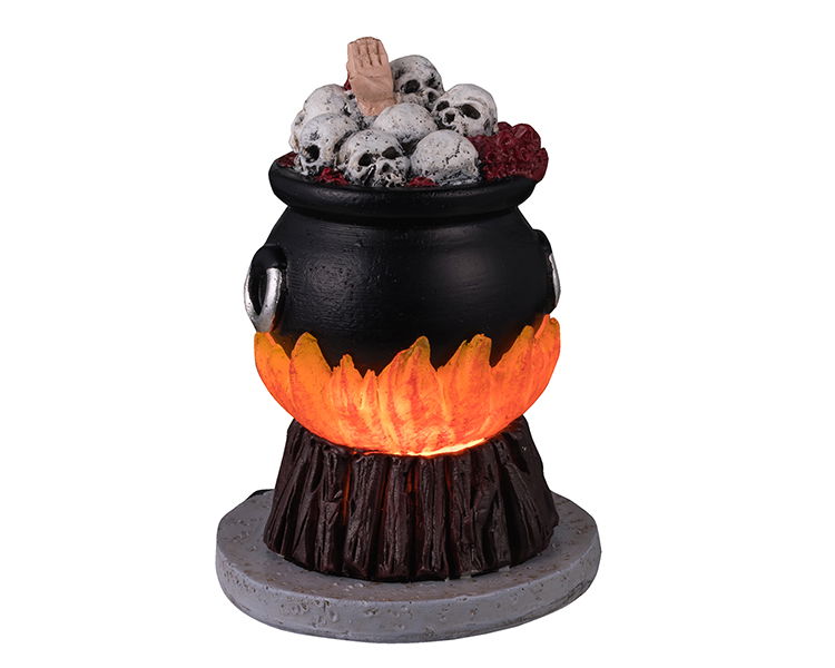 Spooky Town - Skull Stew Cauldron