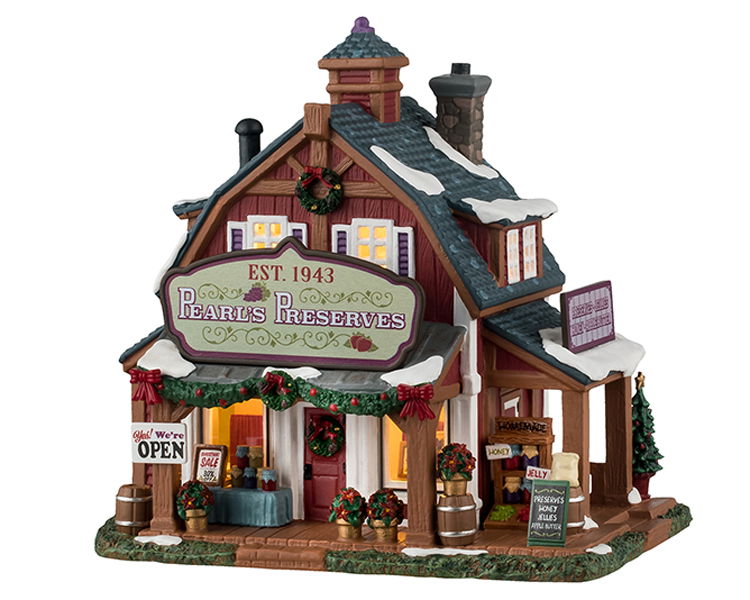 Lemax Pearl's Preserves 16x23x23 cm Kersthuisje - 