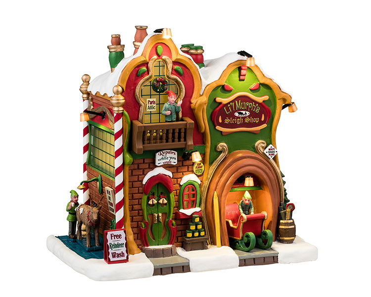 Lemax - Li'l Murph's Sleigh Shop