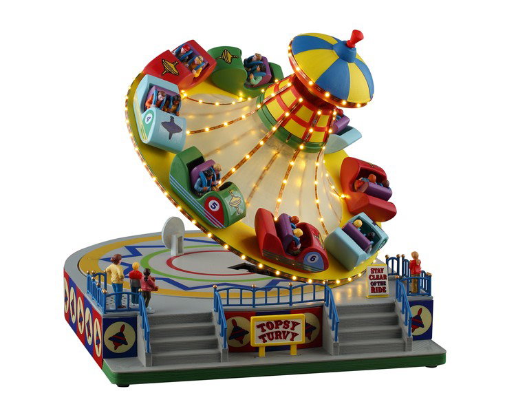 Topsy Turvy 26x36x29 cm Kerstdorp LEMAX - Lemax