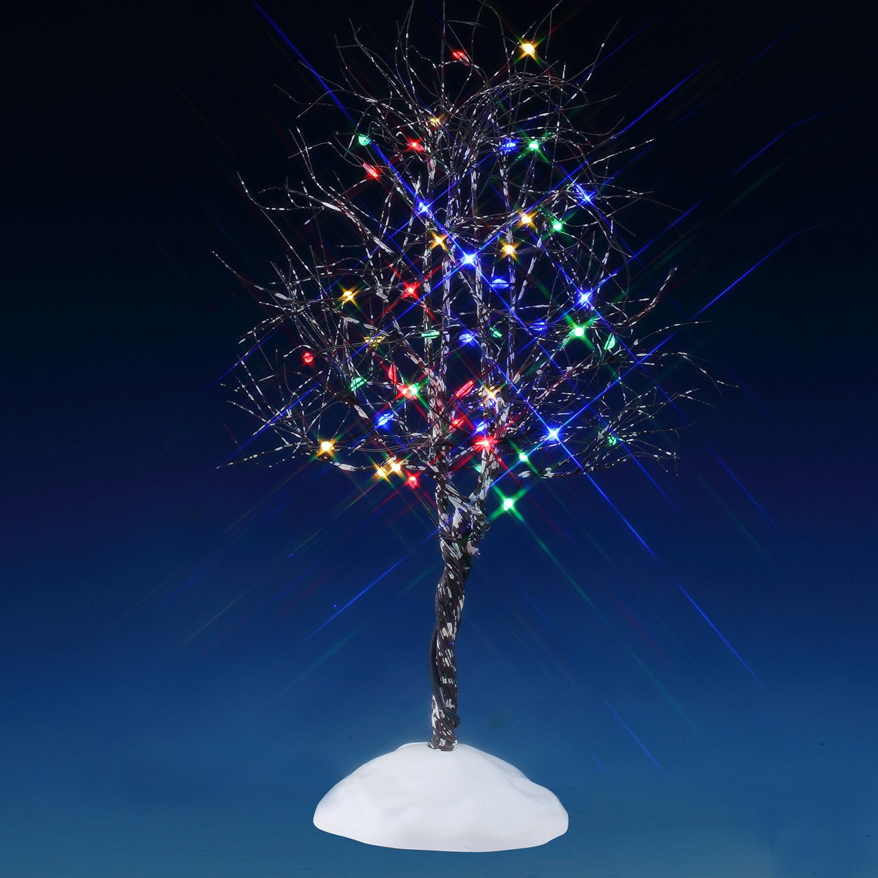 Butternussbaum Multi Light 11 x 11 x 28 cm Weihnachtsdorf
