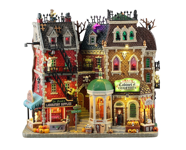 Lemax Monsters on main street, b/o (4.5v) ornament  - 