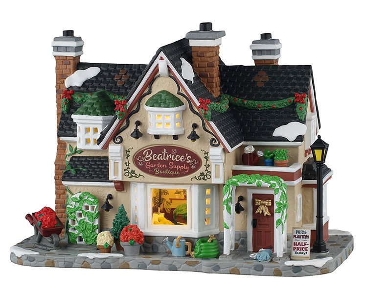 Beatrice's Garden Supply Boutique 18 x 27 x 21 cm Weihnachtsdorf