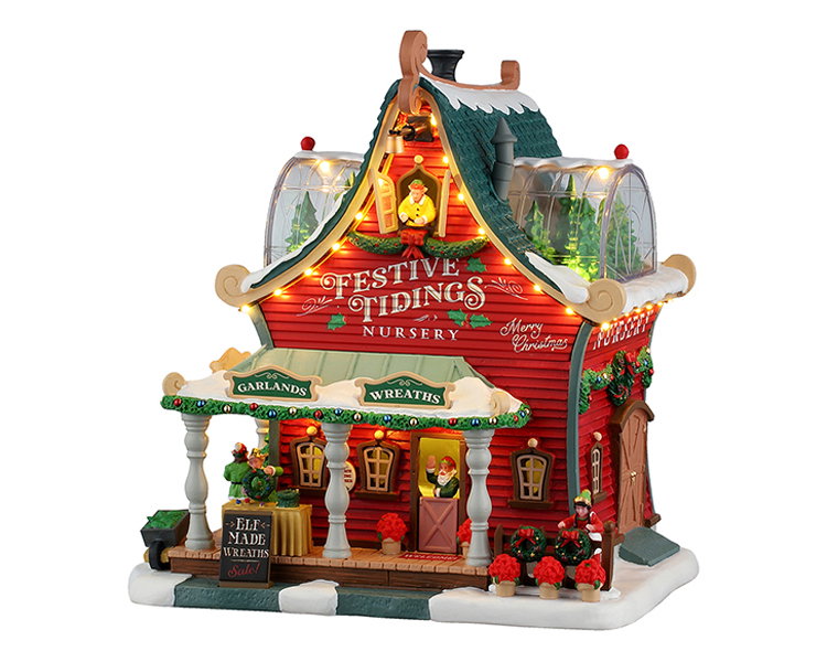 Lemax Festive tidings nursery, b/o (4.5v) ornament  - 